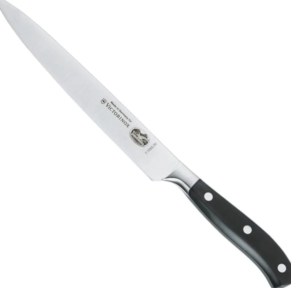 Hot Kokkekniv Fransk Form , Sort Nylon Kokkeknive