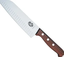 Online Santoku Kniv m. Luftskær 17 cm, Kokkeknive|Japanske Knive