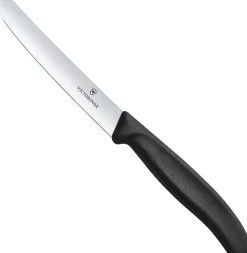 Discount Victorinox Swiss Classic Tomat-/Pølsekniv 11 cm, Sort