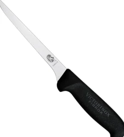 Discount Udbener Kniv Lige Smal Klinge 15 cm, Sort Fibrox Udbener- Og Filetknive