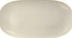 Hot Villa Collection Shoku Serveringsfad 34x18 cm, Soft Beige