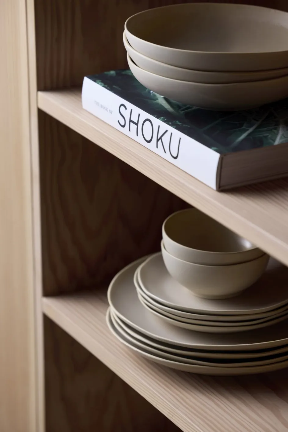 Villa Collection Shoku Tallerken 20 cm, Soft Beige