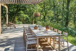 Hot Villa Collection Vida Planteskjuler 2 stk, Naturrattan