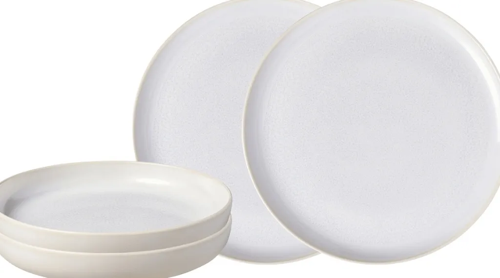 Villeroy & Boch Tallerkensæt > Crafted Middagssæt 4 Dele,
