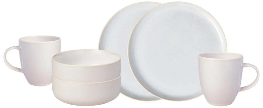 Villeroy & Boch Tallerkensæt > Crafted Morgenmadssæt 6 Dele,