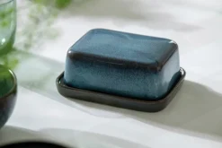 New Villeroy & Boch Lave Smørboks 15x12 cm, Blå