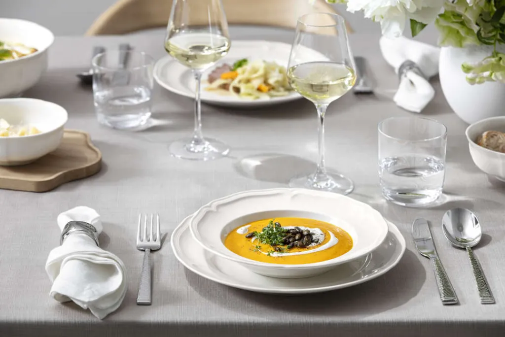 Villeroy & Boch Dybe Tallerkener > Manoir Dyb Tallerken 23 cm, Hvid