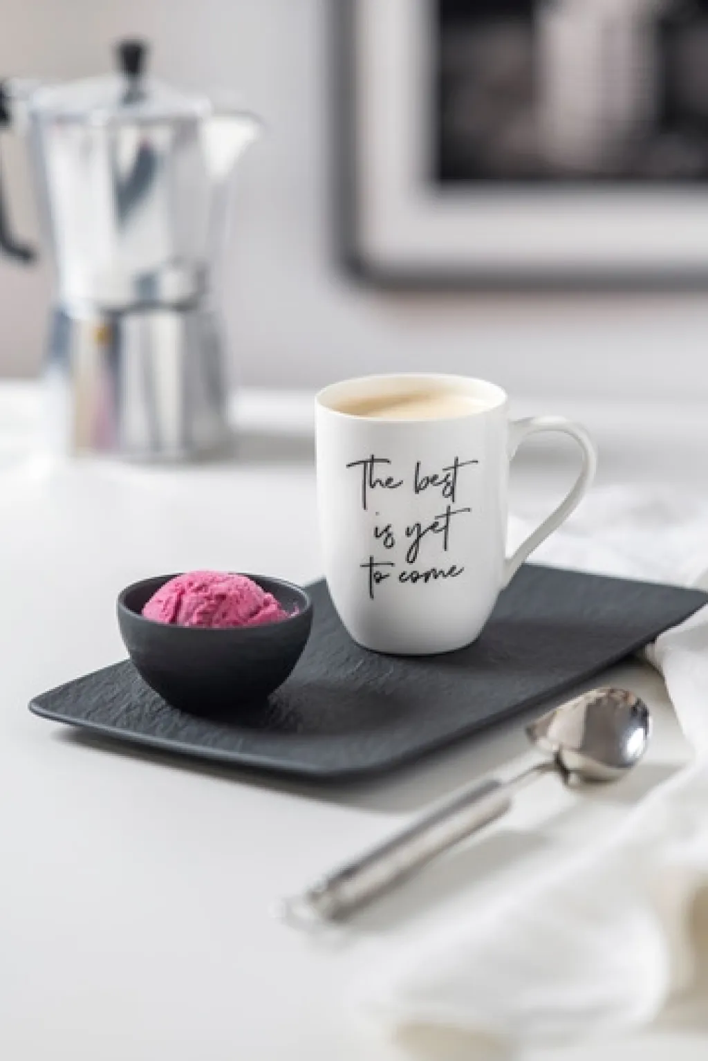 Villeroy & Boch Spisestue|Fade > Manufacture Rock Serveringsfad , Sort