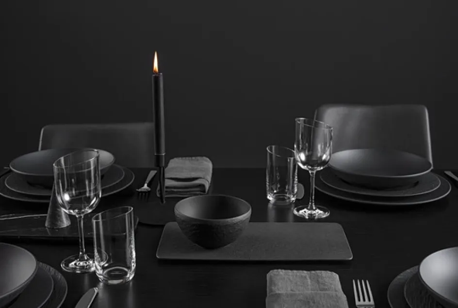 Villeroy & Boch Manufacture Rock Serveringsfad , Sort