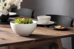 Manufacture Rock Salatskål Ø24,2 cm, Hvid Skåle|Spisestue