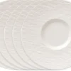 Villeroy & Boch Kopper > Manufacture Rock Underkop Kaffe 6 stk ?15,4 cm, Hvid
