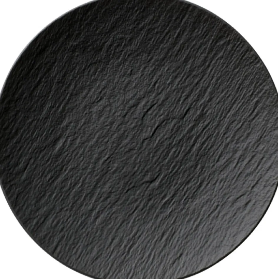 Clearance Villeroy & Boch Manufacture Rock Gourmet Tallerken , Sort