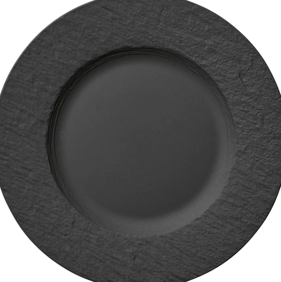 Villeroy & Boch Manufacture Rock Tallerken , Sort