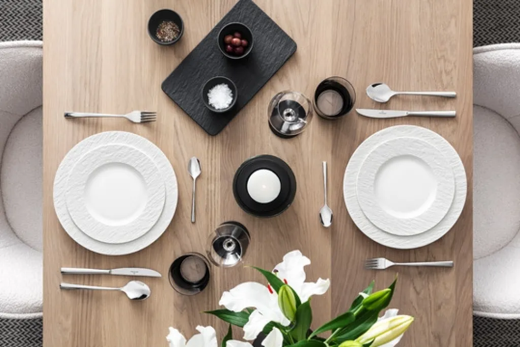 New Manufacture Rock Tallerken , Hvid Frokosttallerkener