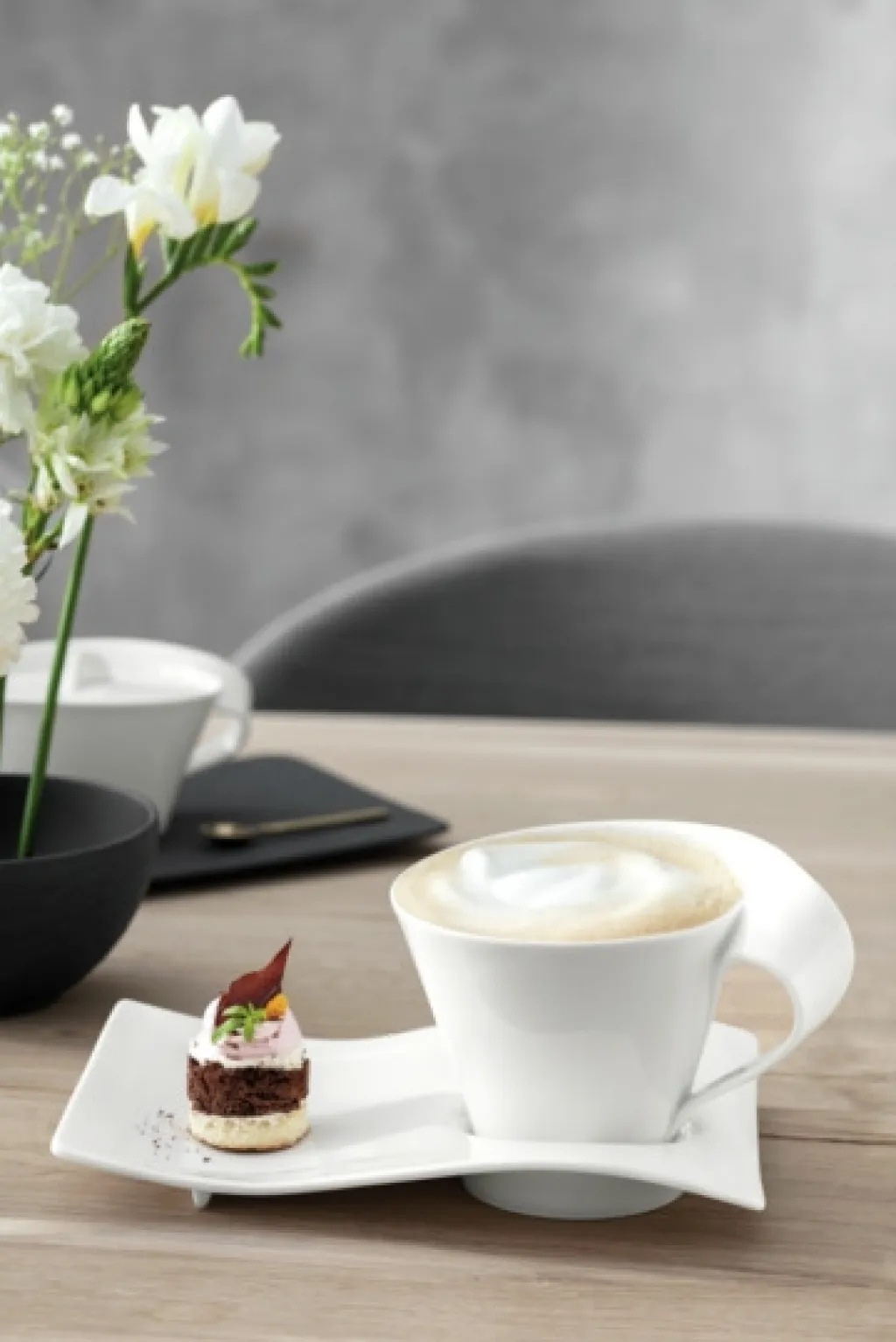 Sale NewWave Caffe Underkop Cappuccino , Hvid Kopper