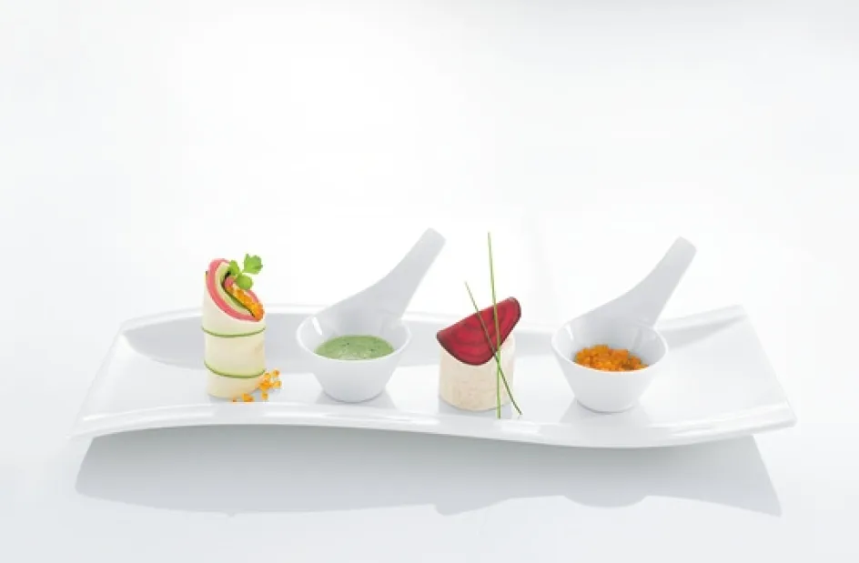 Clearance Villeroy & Boch NewWave Dipskål Ø8 cm, Hvid