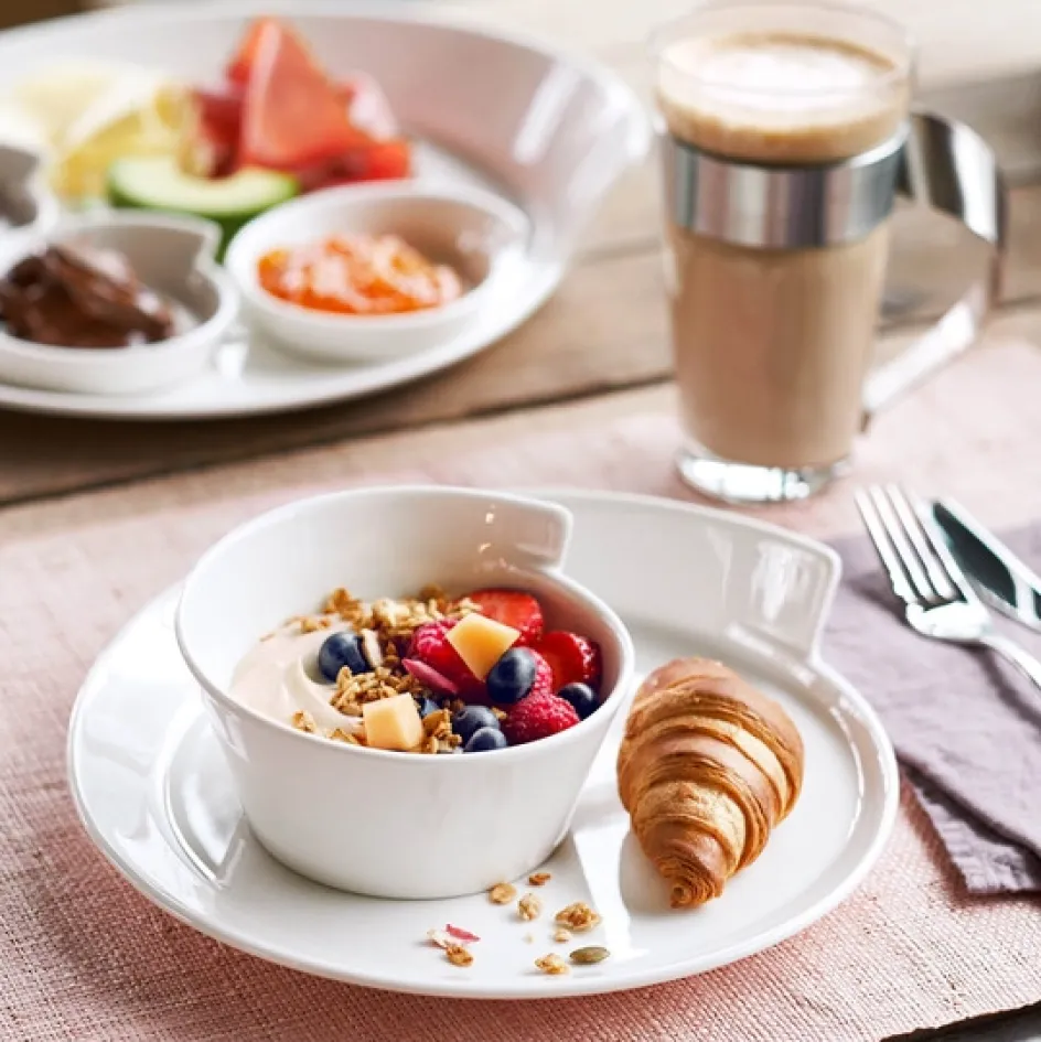 Sale Villeroy & Boch NewWave Morgenmadsskål 60 cl, Hvid