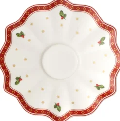Online Villeroy & Boch Toy's Delight Underkop Kaffe 17,5 cm, Hvid/Rød