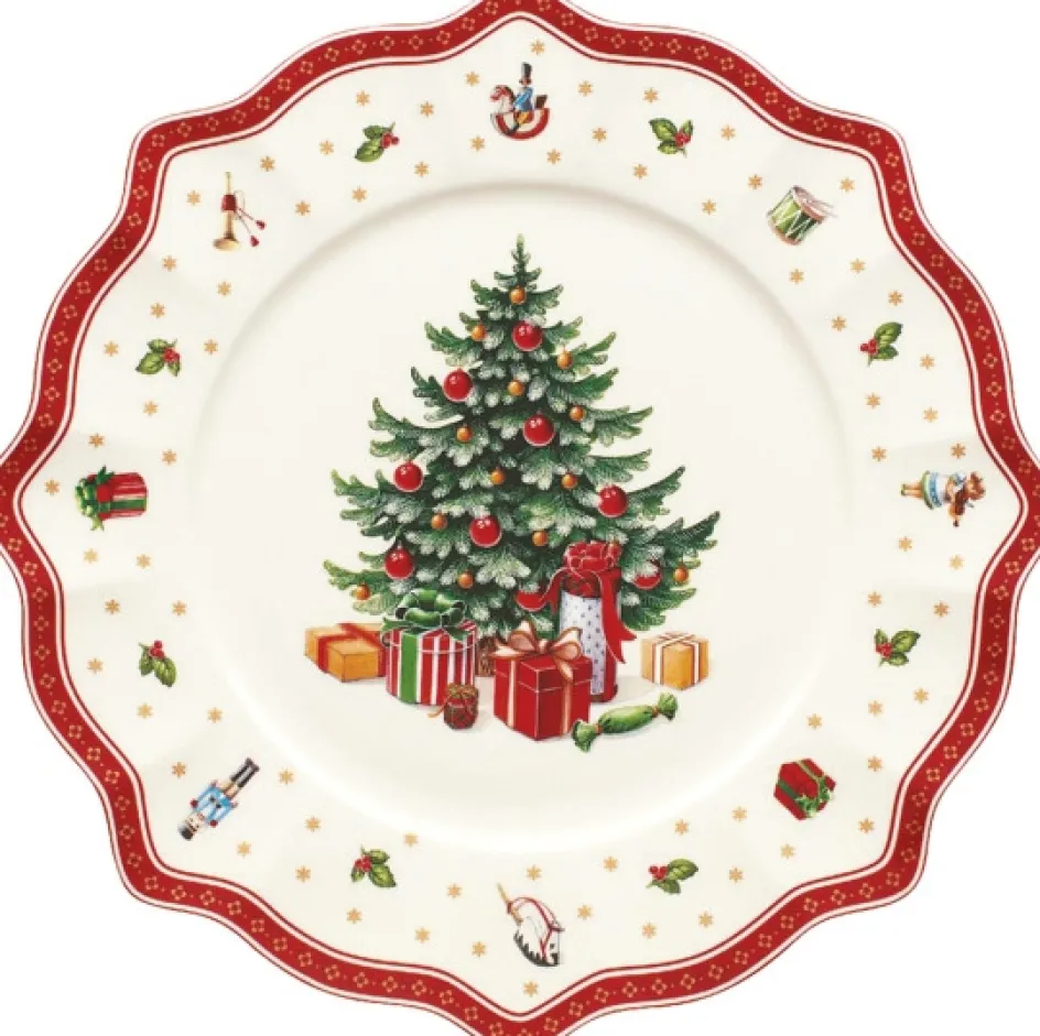 Clearance Villeroy & Boch Toy's Delight Tallerken , Hvid/Rød