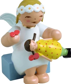 Online Wendt & Kühn Marguerite Angels, Engel Siddende m. Dukke