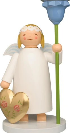 Discount Wendt & Kühn Marguerite Angels, Engel m. Hjerte og Trælys