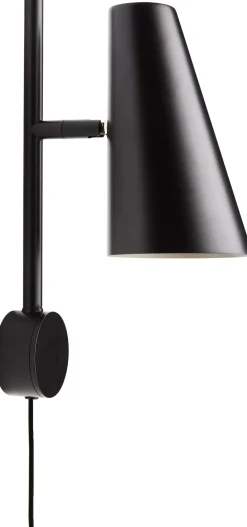 Best WOUD Cono Væglampe 17 cm, Sort