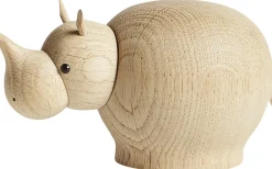 WOUD Stue|Træfigurer Og Figurer > Rina Næsehorn , Eg