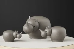 WOUD Rina Næsehorn 20,5 cm, Taupe