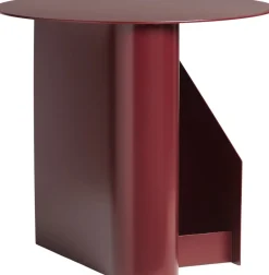 Outlet WOUD Sentrum Sidebord H36 cm, Deep Red