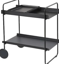 Online Zone Denmark A-Cocktail Trolley H66,4 cm, Sort