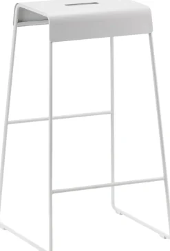New Zone Denmark A-Stool Taburet H65 cm, Soft Grey