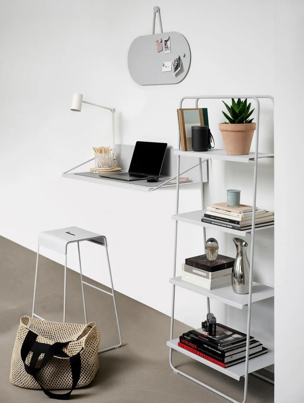 Zone Denmark Borde > A-Wall Skrivebord 95 cm, Soft Grey