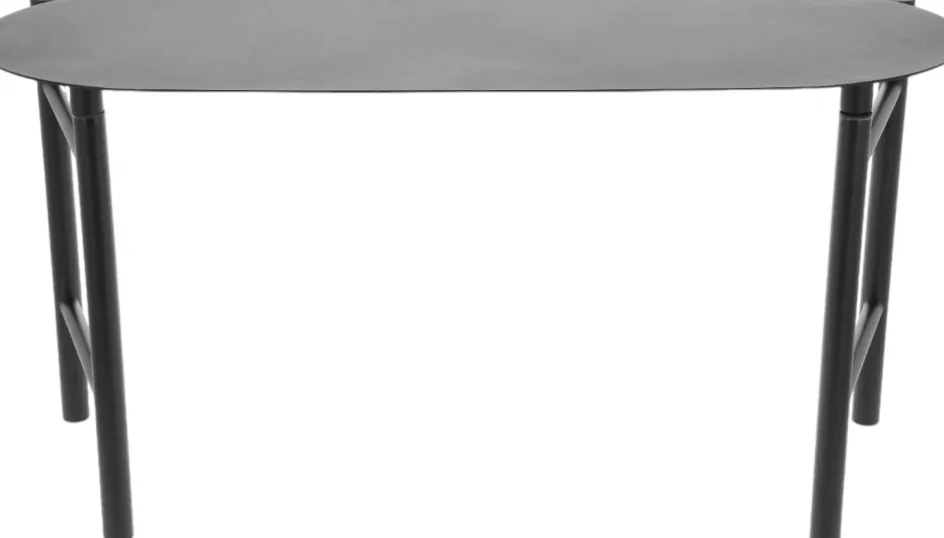 Outlet Zone Denmark Disc Bænk 80 cm, Sort
