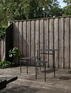 Outlet Zone Denmark Disc Bænk 80 cm, Sort