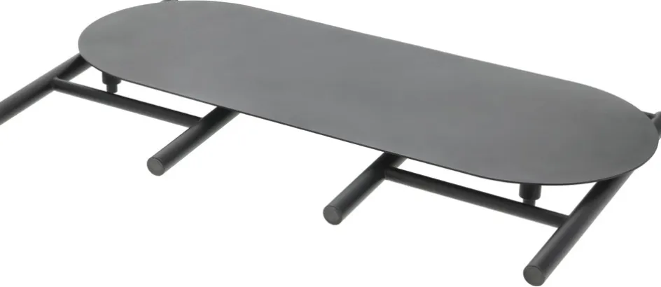 Outlet Zone Denmark Disc Bænk 80 cm, Sort