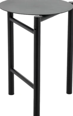 Sale Zone Denmark Disc Skammel H45 cm, Sort