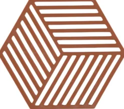 New Zone Denmark Hexagon Bordskåner 16x14 cm, Terracotta