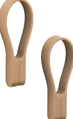 Zone Denmark Badeværelse|Knager Og Knagerækker > Loop Magnet Håndklædestrop 2 stk. 9 cm,