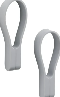 Outlet Loop Magnet Håndklædestrop 2 stk. 9 cm, Badeværelse|Knager Og Knagerækker