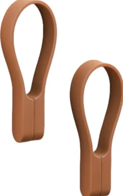Hot Loop Magnet Håndklædestrop 2 stk. 9 cm, Badeværelse|Knager Og Knagerækker