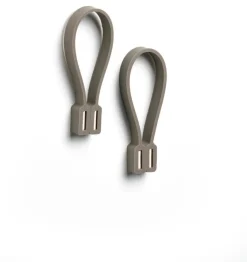 Online Zone Denmark Loop Magnet Håndklædestrop 2 stk. 9 cm, Taupe