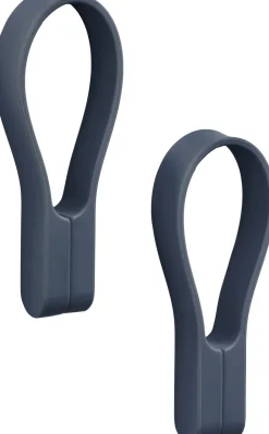Online Loop Magnet Håndklædestrop 2 stk. 9 cm, Badeværelse|Knager Og Knagerækker