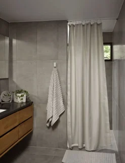 Discount Zone Denmark Lux Badeforhæng , Soft Grey