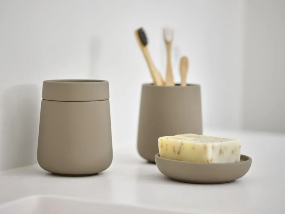 New Zone Denmark Nova One Sæbeskål Ø11 cm, Taupe