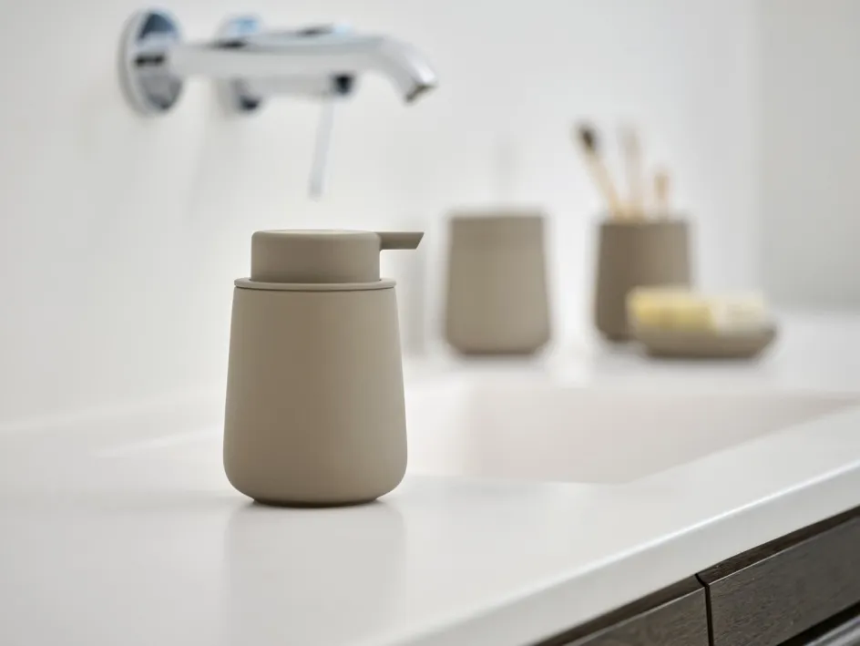 New Zone Denmark Nova One Sæbeskål Ø11 cm, Taupe
