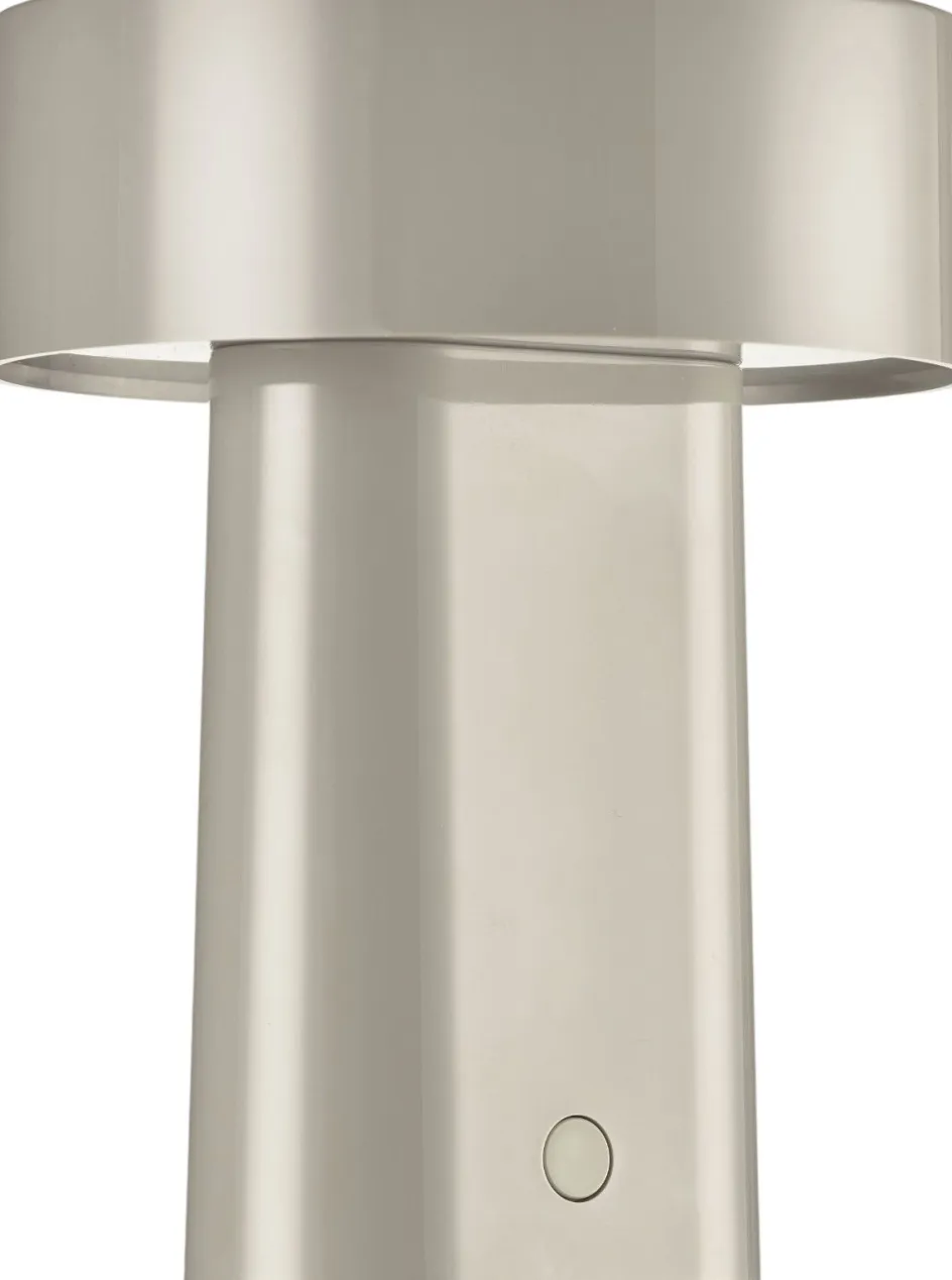 Hot Zone Denmark Oblong Bordlampe H18 cm, Warm Grey