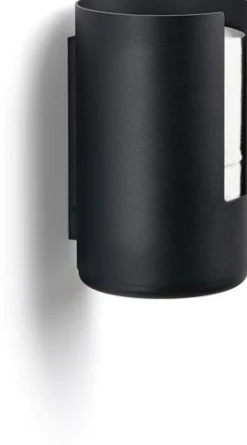 Sale Zone Denmark Rim Væghængt Toiletpapiropbevaring 13,2x21,8 cm, Sort