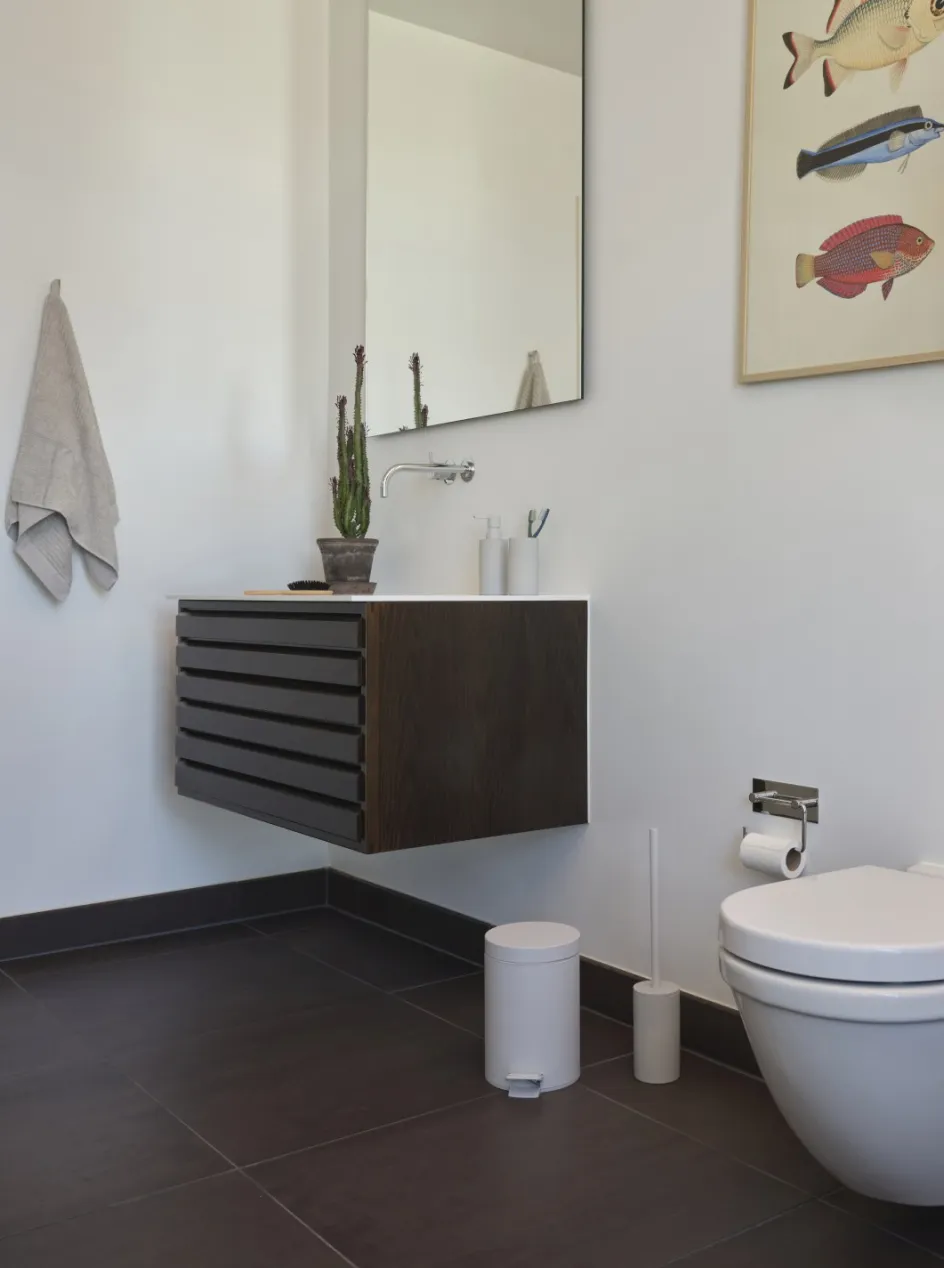 Outlet Zone Denmark Solo Toiletbørste, Soft Grey