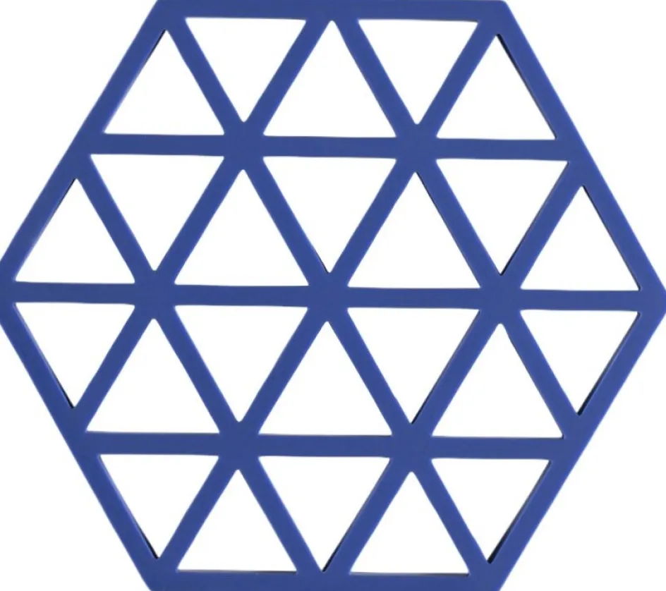 Best Zone Denmark Triangles Bordskåner 16x14 cm, Indigo