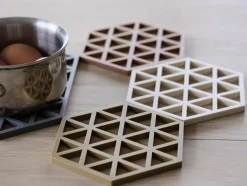 Zone Denmark Triangles Bordskåner 16x14 cm, Khaki